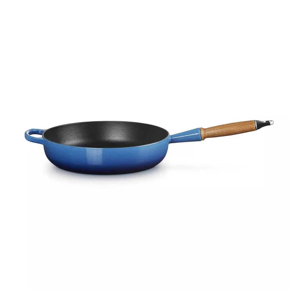 Le Creuset Signature Azure Cast Iron Saute Pan 28cm